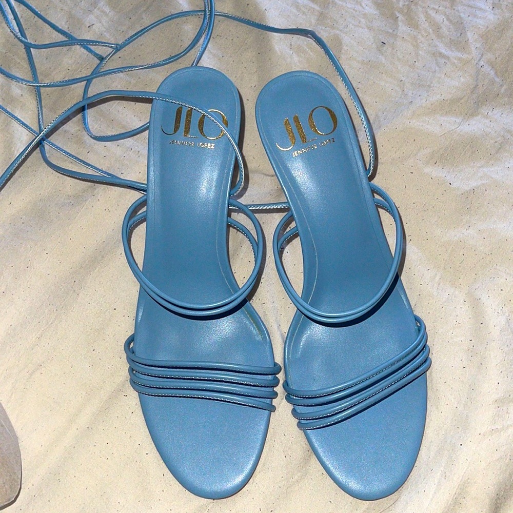 Jlo’s first collection drop lace up heels